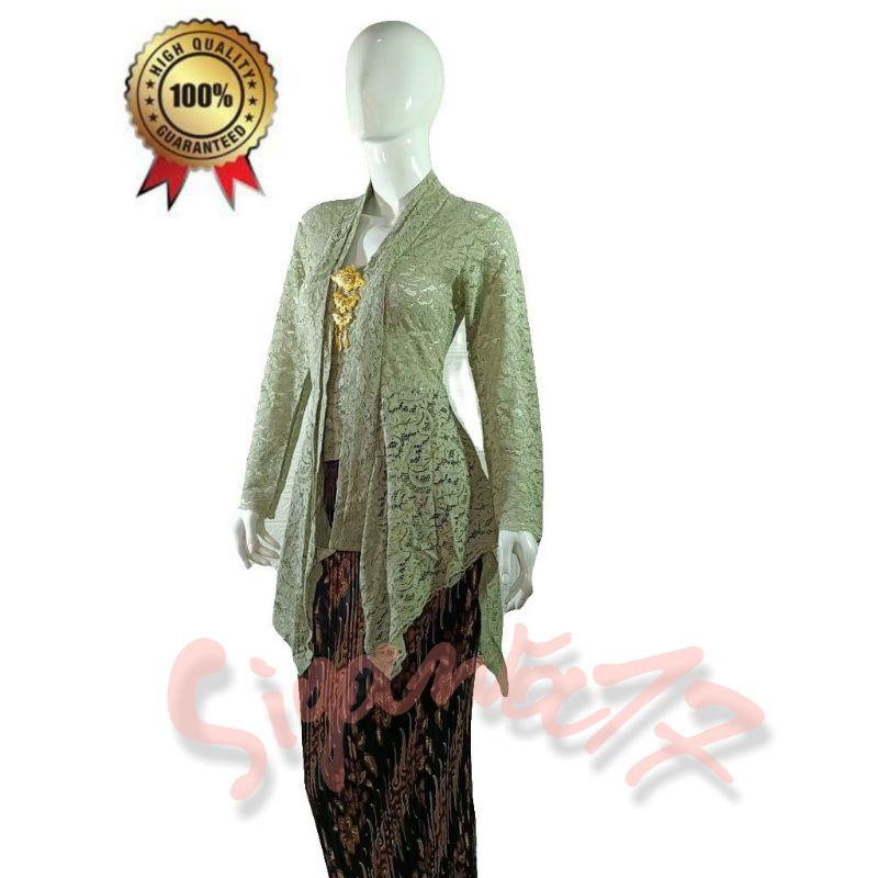 COD-Kebaya Brokat Modern Terbaru 2022 Model Simple mewah Dan Elegan Cocok Buat Pesta Pernikahan