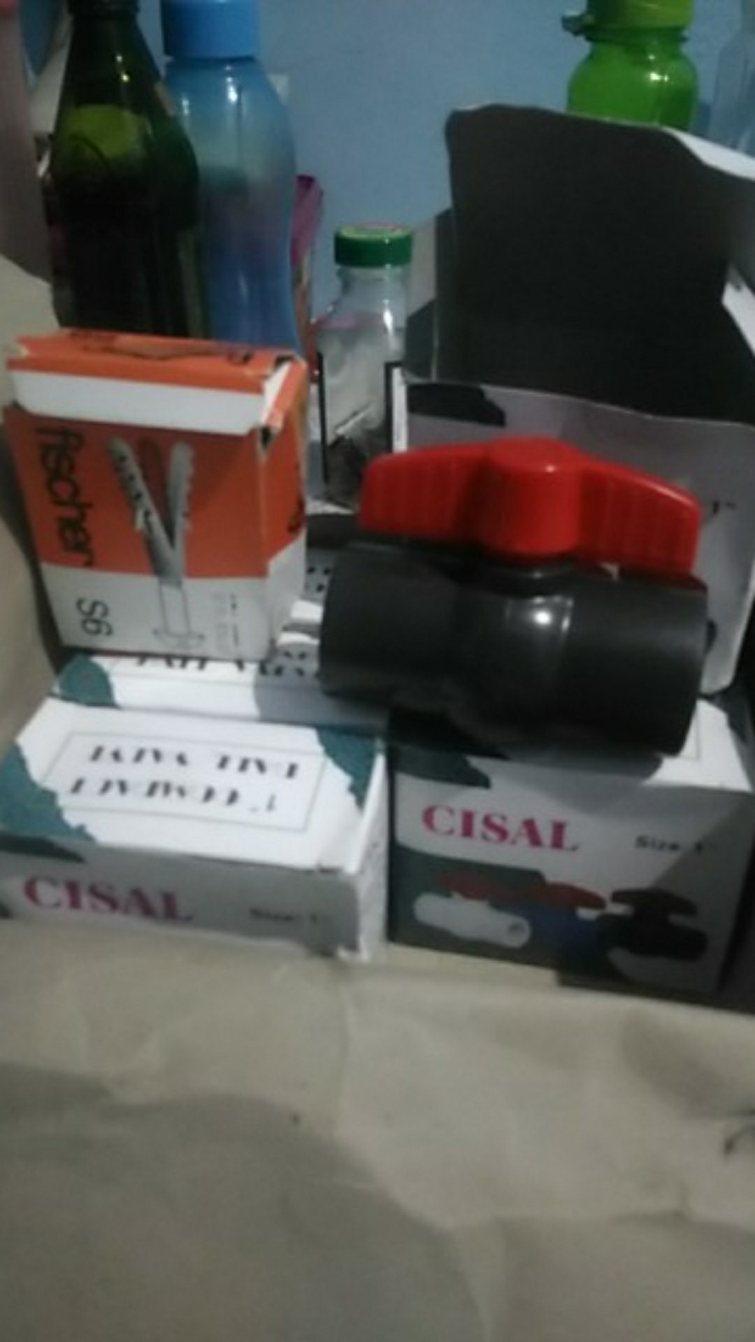 Ball Valve Pvc / Stop Keran Plastik 1 - Harga Per Buah