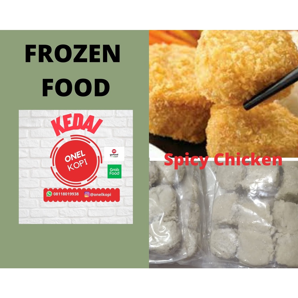 

Frozen Spicy CHicken Bento/Frozenmurah/BentoMurah