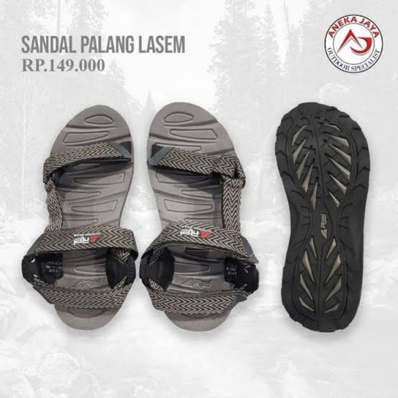 sandal gunung rei lasem slempang palang original arei 100%