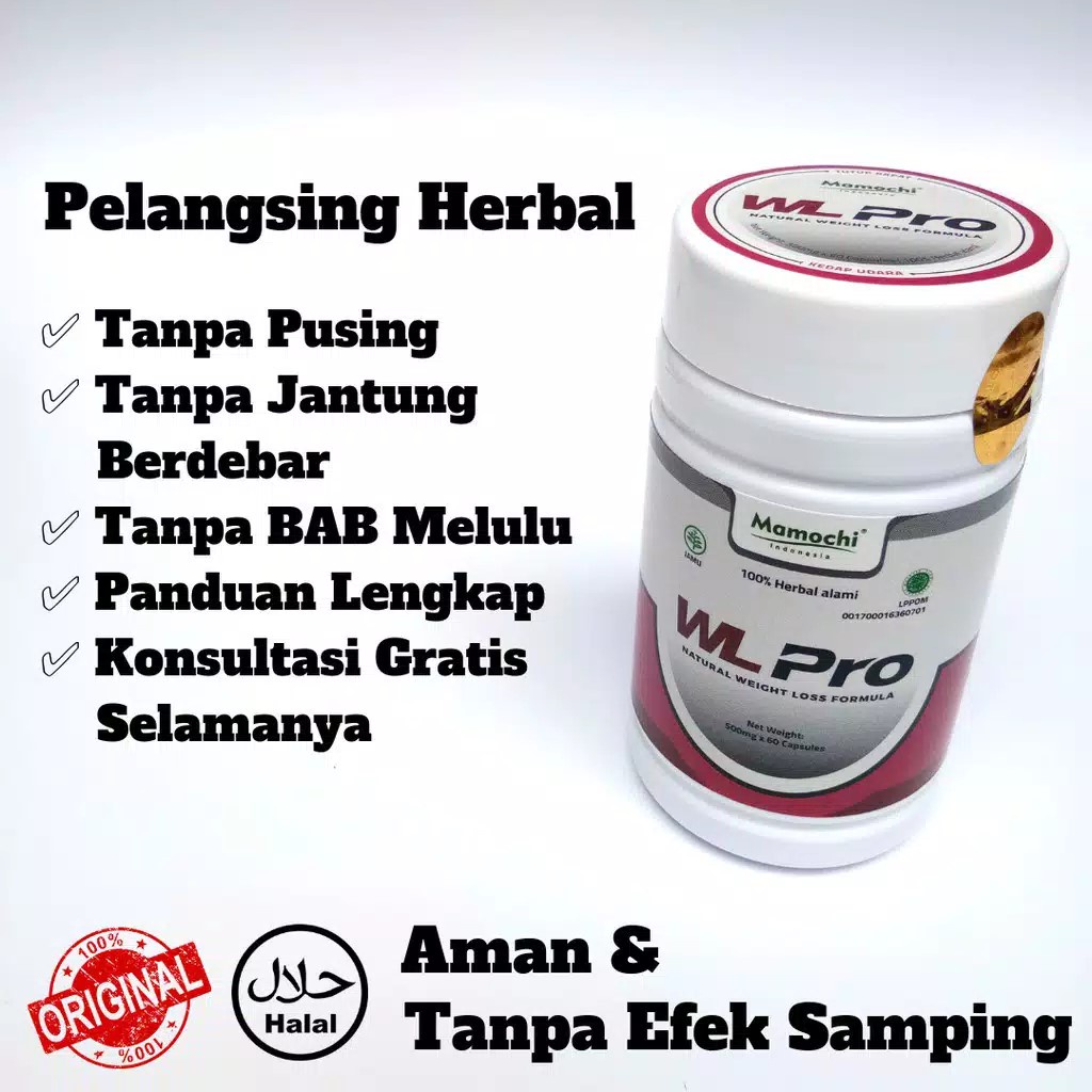 WL Pro Pelangsing Obat Diet Herbal Penurun Berat Badan herbal manjur no 1-1