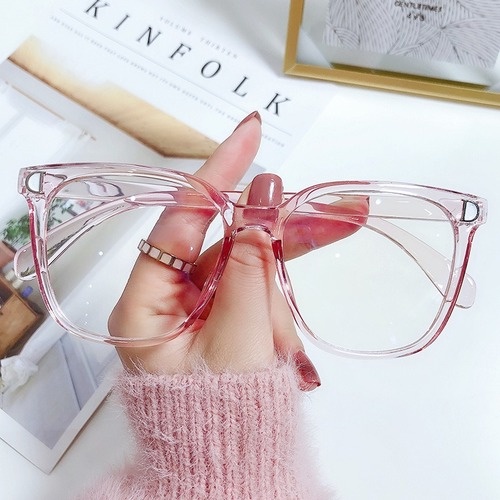 【0-600°Kacamata Myopia Anti Radiasi Dengan Power Frame 100 Untuk Pria Dan Wanita°150°200°250°300°350°400°