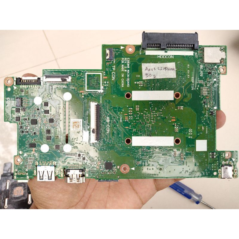 motherboard maindboard mobo mesin laptop Asus e203nah e-203-nah e 203 nah mati