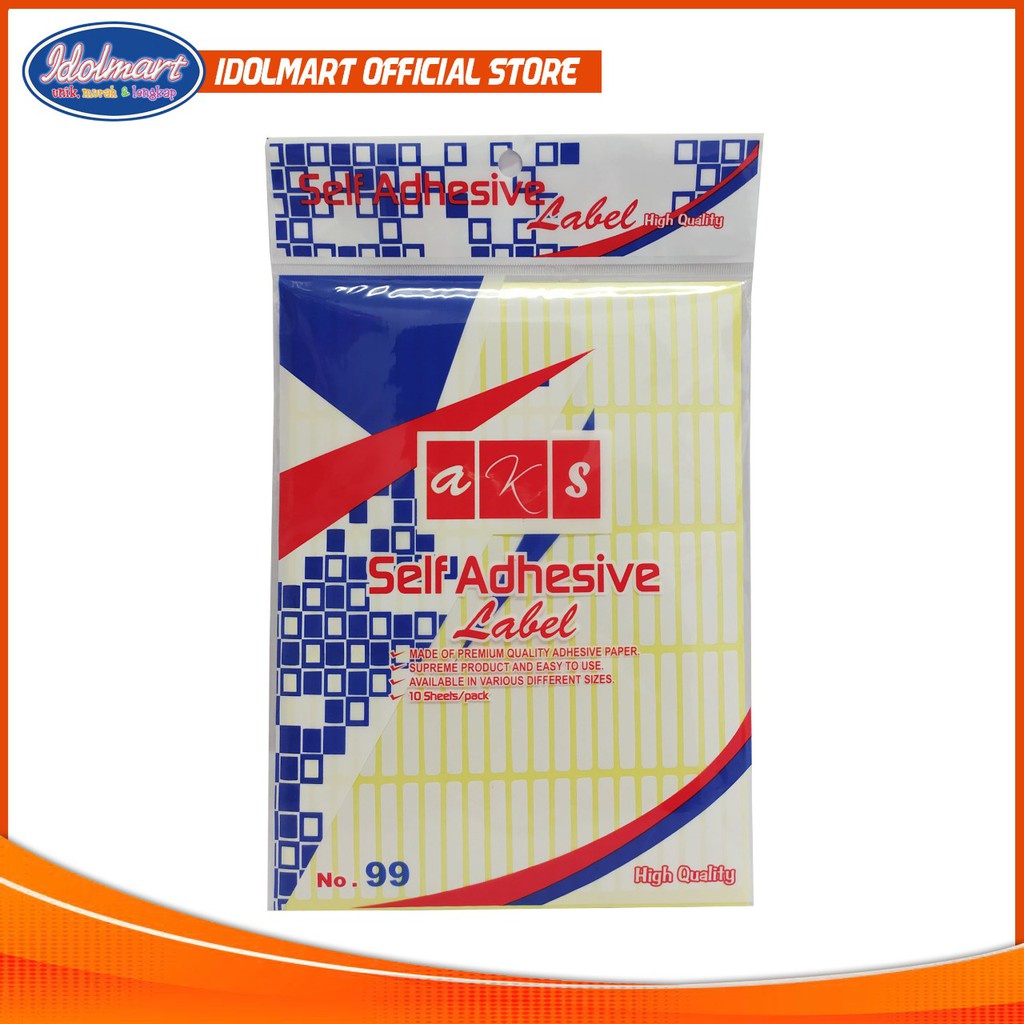 IDOLMART  Label Nama / Label Harga Idolmart Surabaya