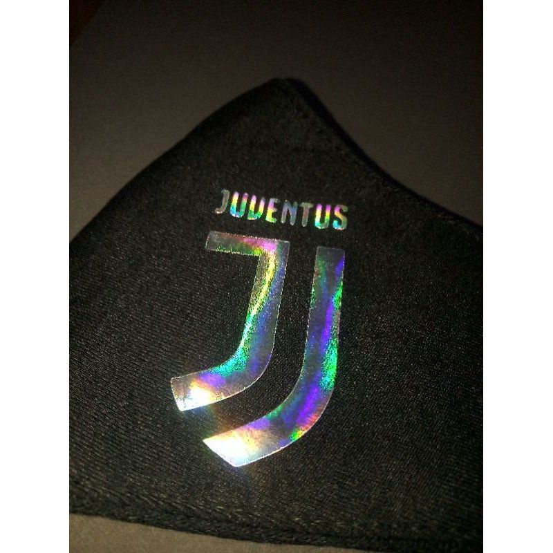 Masker Kain 3 Lapis Scuba Anak Dewasa Earloop - Juventus