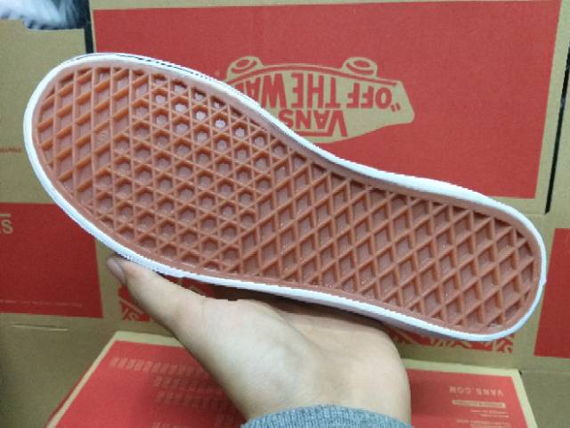 Sepatu Vans Slop Soft Pink Import USA Women Casual Kado Hadiah Kerja Kuliah Cewek Sneakers