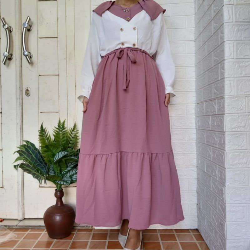 Maxi Dress / Gamis Wanita Kekinian