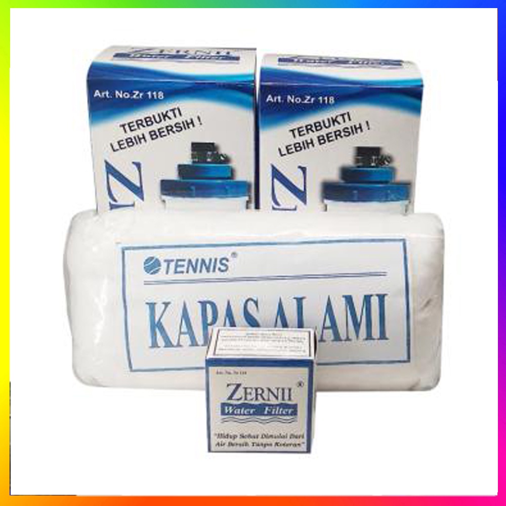 Alat Penjernih Air Zerni Water Filter Saringan Air Filter Air Saringan Kran Air REFIL KARBON AKTIF Karbon Refil Zerni Saringan Air ZERNII / Filter Air ZERNII / ZERNI Karbon Filter Air / Penyaring Air Zerni