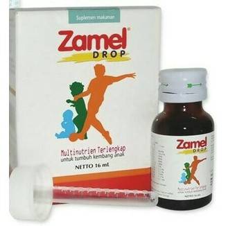 ZAMEL DROP MULTIVITAMIN NAFSU MAKAN ANAK ZINK