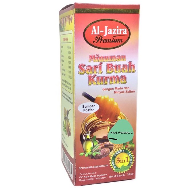 

sari kurma al jazira premium 3in1