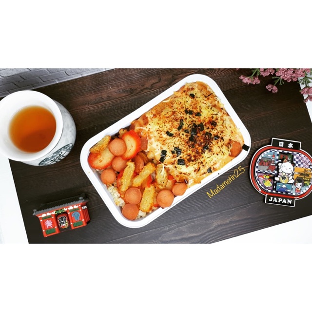 

Vegetarian Mentai Rice
