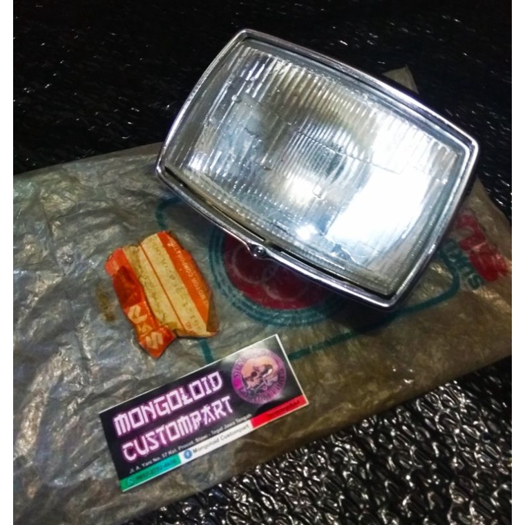 reflektor headlamp head lamp lampu depan Suzuki RC80 RC100 RC 80 100 bravo spirit dk jetcooled origi