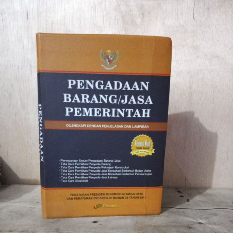 Jual Buku Hukum - Pengadaan Barang/Jasa Pemerintah (Dilengkapi Dengan ...