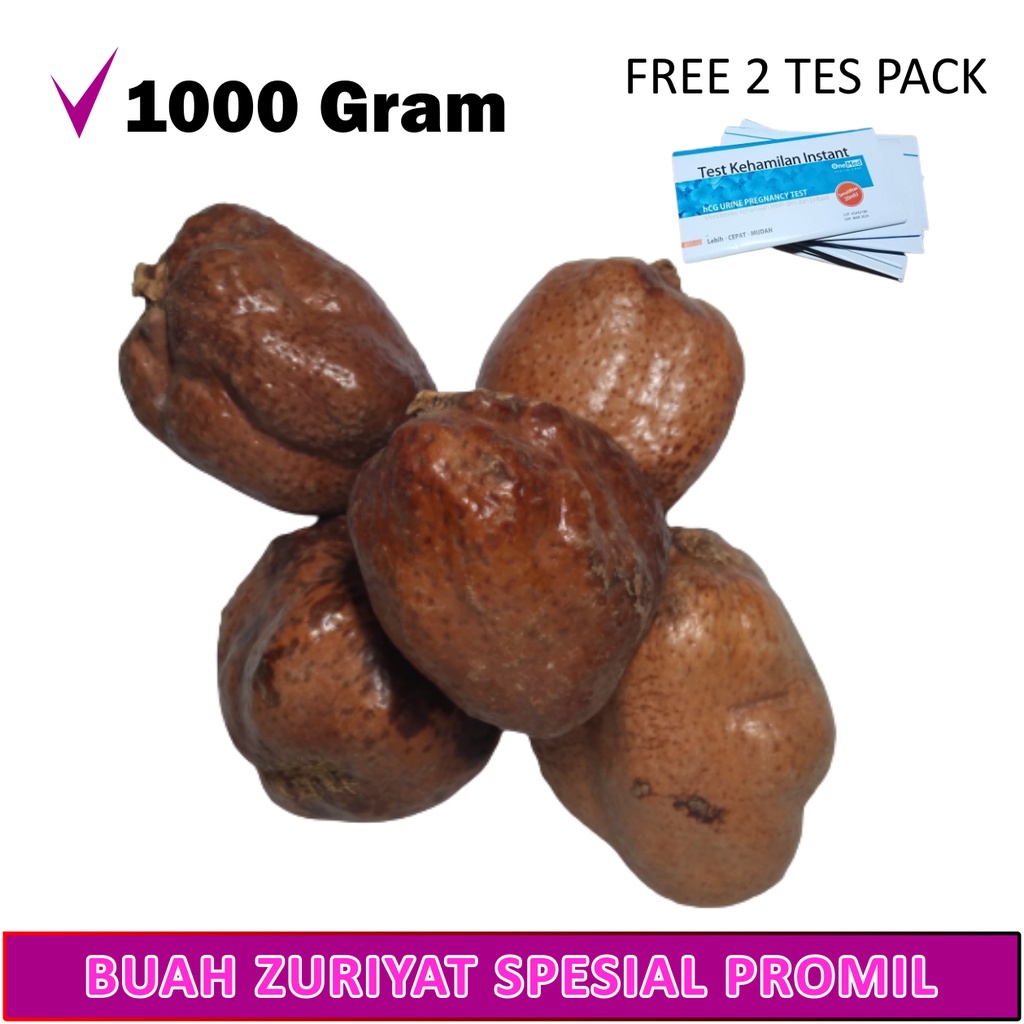 Buah Zuriyat Plus Tes Pack Promil Suami Istri