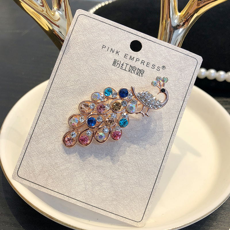 Bros Bros Pin Perempuan Korea Suasana Mewah Selendang Gesper Mantel Kardigan Dekorasi Kreatif-10