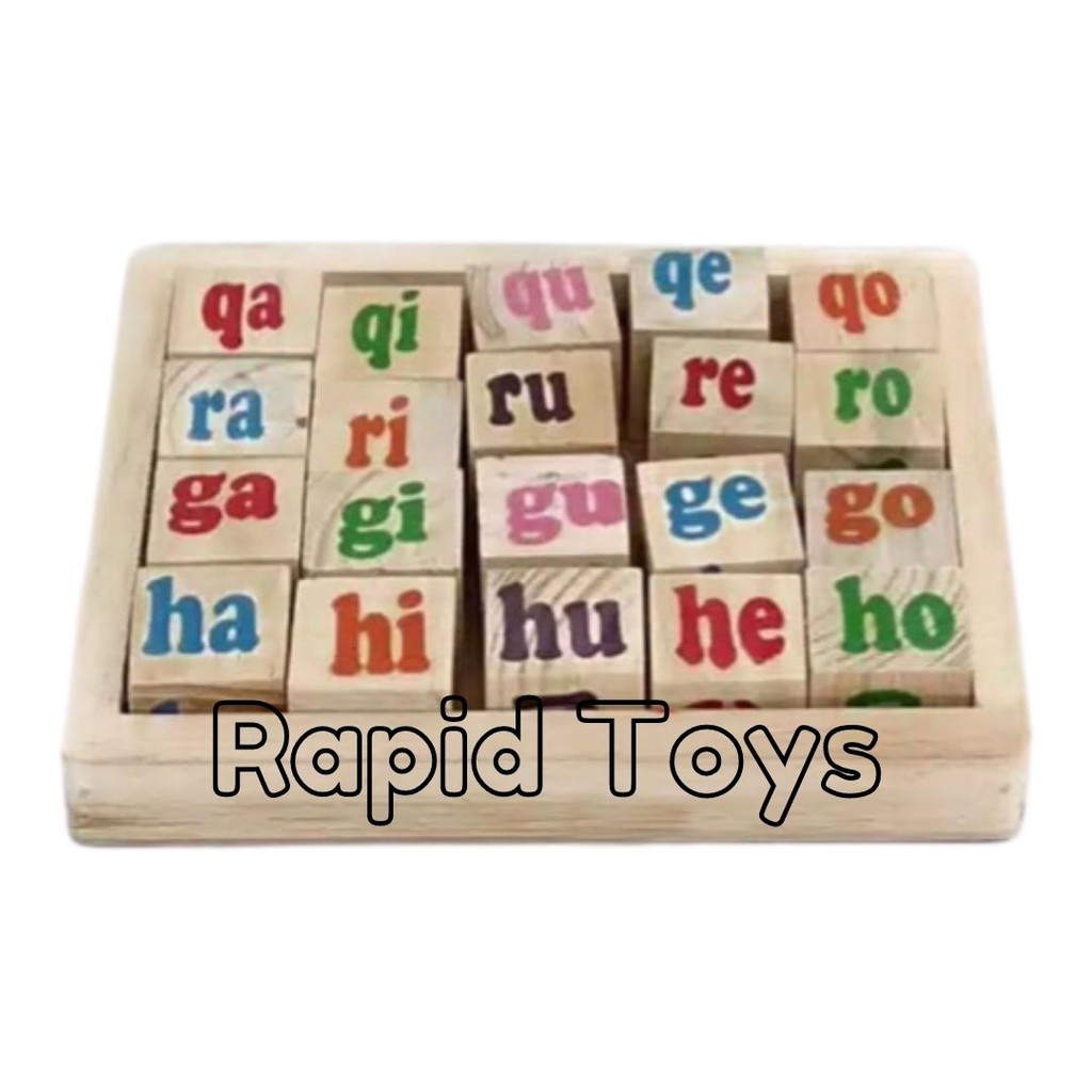 Rapid Toys Aneka Mainan Kayu Edukasi Anak Bisa COD