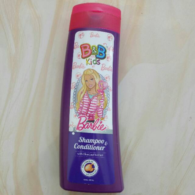 B&B Kids Barbie Shampoo & Conditioner 180 ml