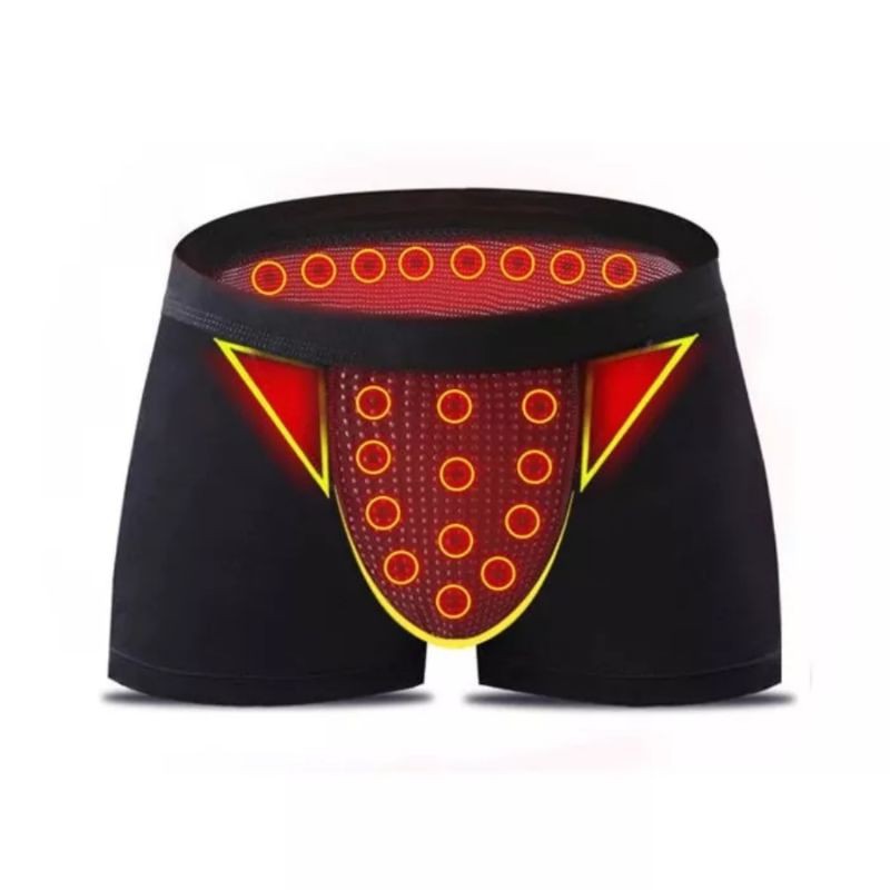 Celana termal kesehatan pria Vakoou original impor katun pakaian dalam boxer kesehatan pria