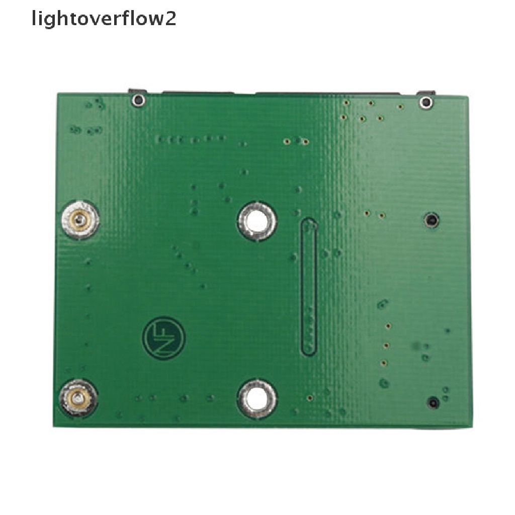 (Light2) Modul Adapter Konverter Msata Ssd Ke Sata 6.0gps 2.5