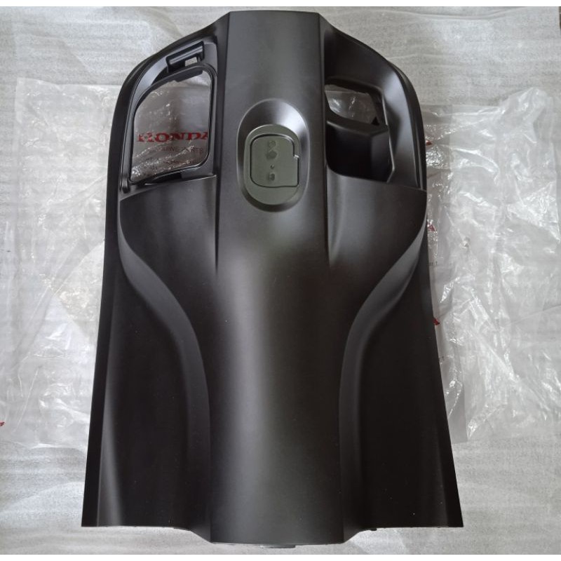 Cover inner legshield kontak dek kunci scoopy esp led new prestige K2F 2021-2022 hitam doff non ori