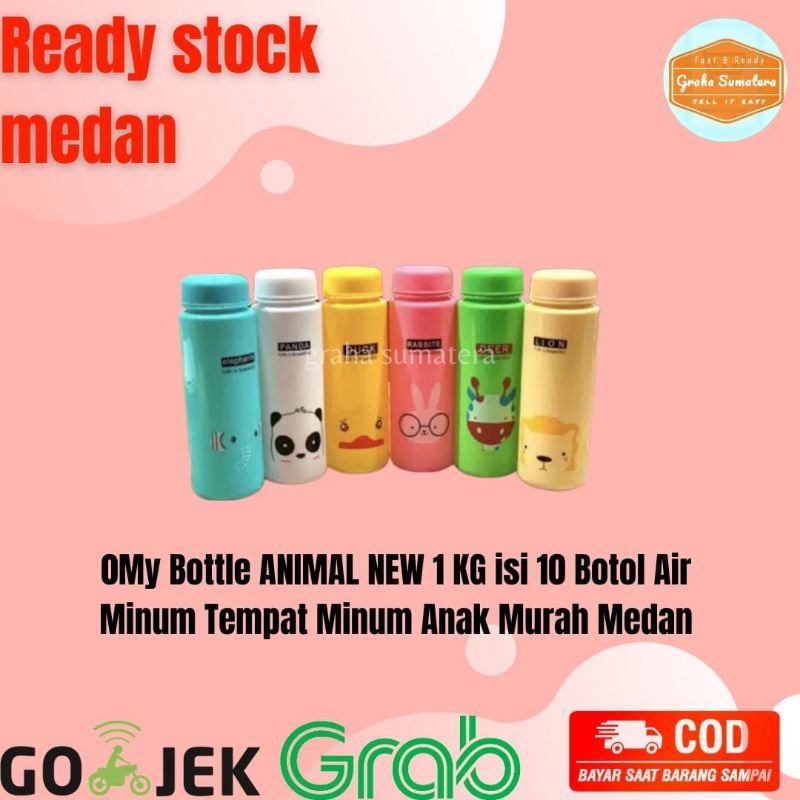 My Bottle ANIMAL NEW 1 KG isi 10 Botol Air Minum Tempat Minum Anak Murah Medan
