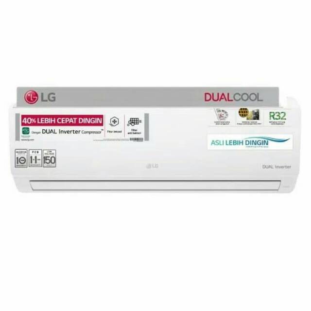 AC LG Dual Cool Eco Inverter 1/2PK - T05EV5 AC 05 PK AC LG INVERTER + GRATIS PASANG AREA TANGERANG