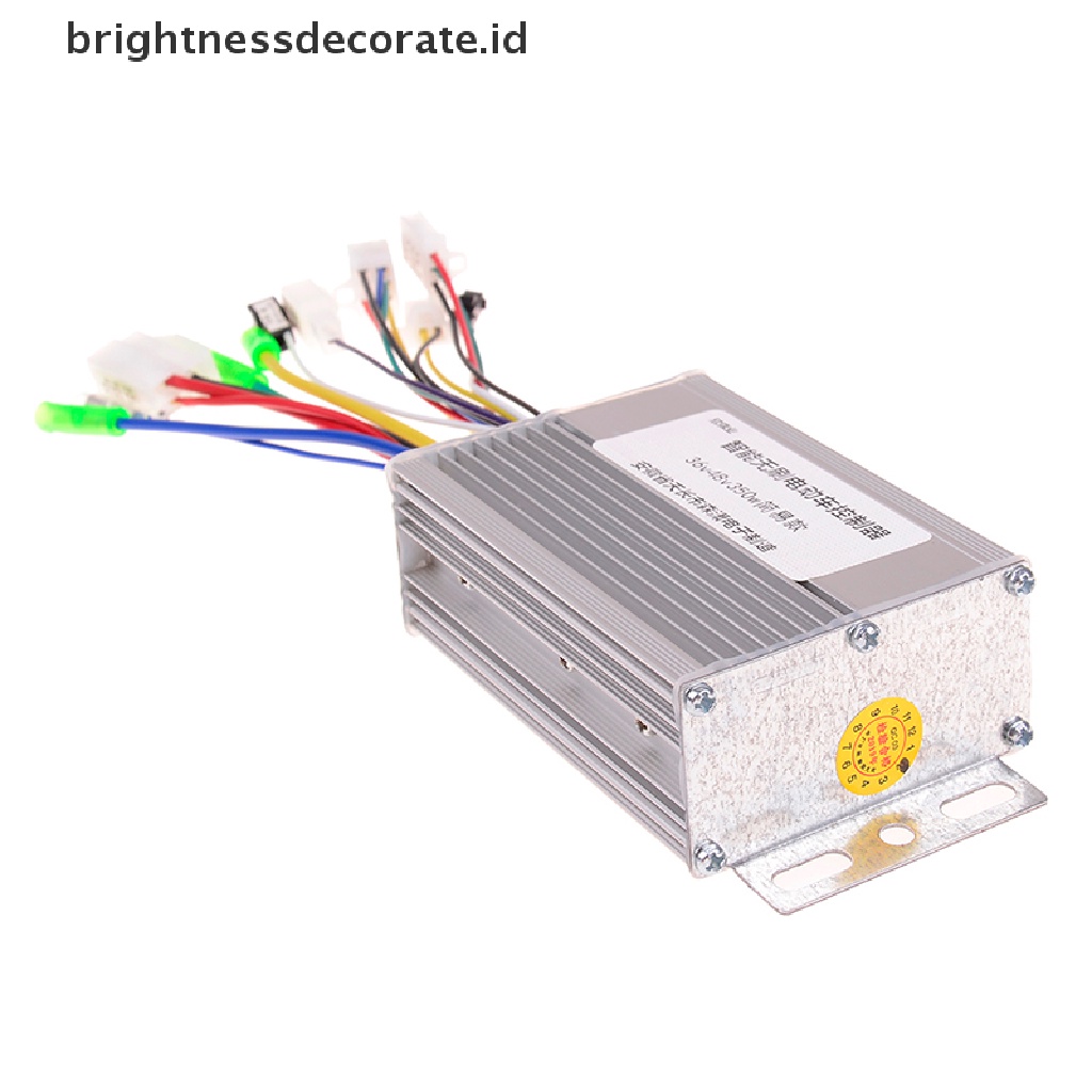 Motor Controller Brushless Dc 36v / 48v 350w Untuk Skuter Sepeda Elektrik