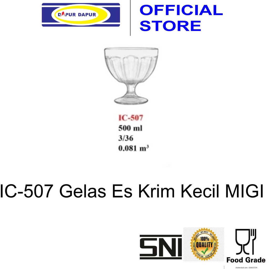 IC-507 Gelas Es Krim Kecil MIGI