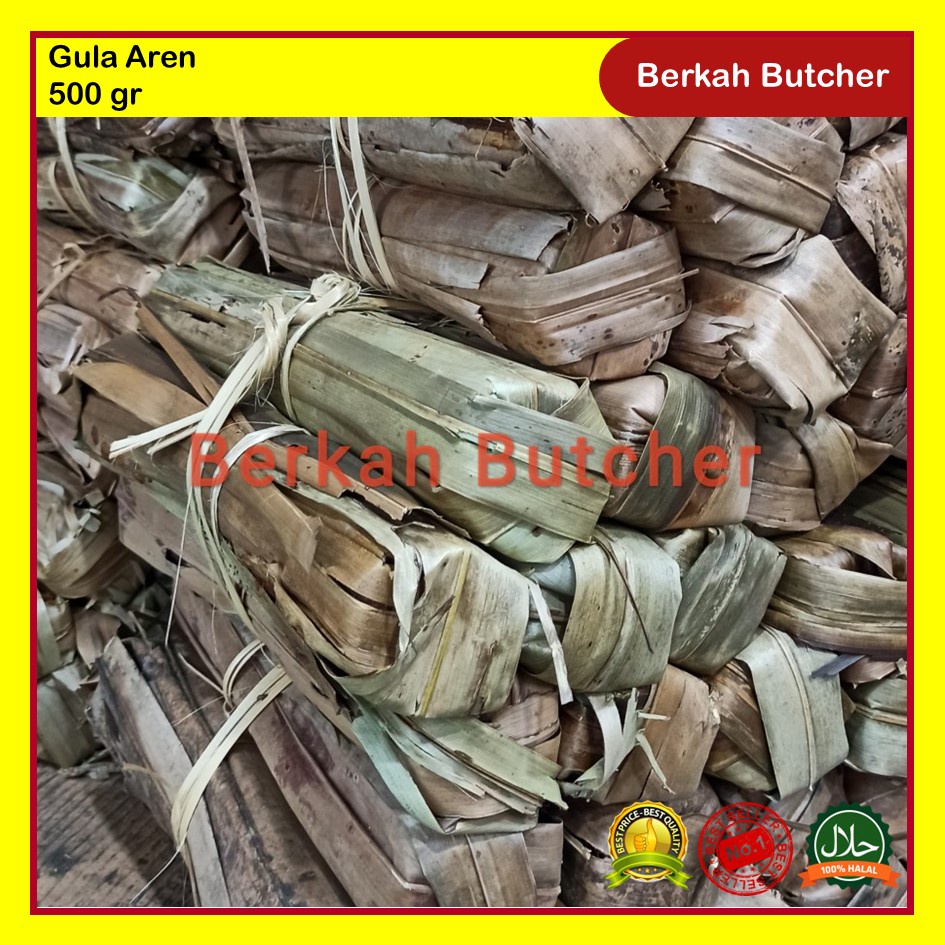 Gula Aren Asli 500 gr Berkah Butcher