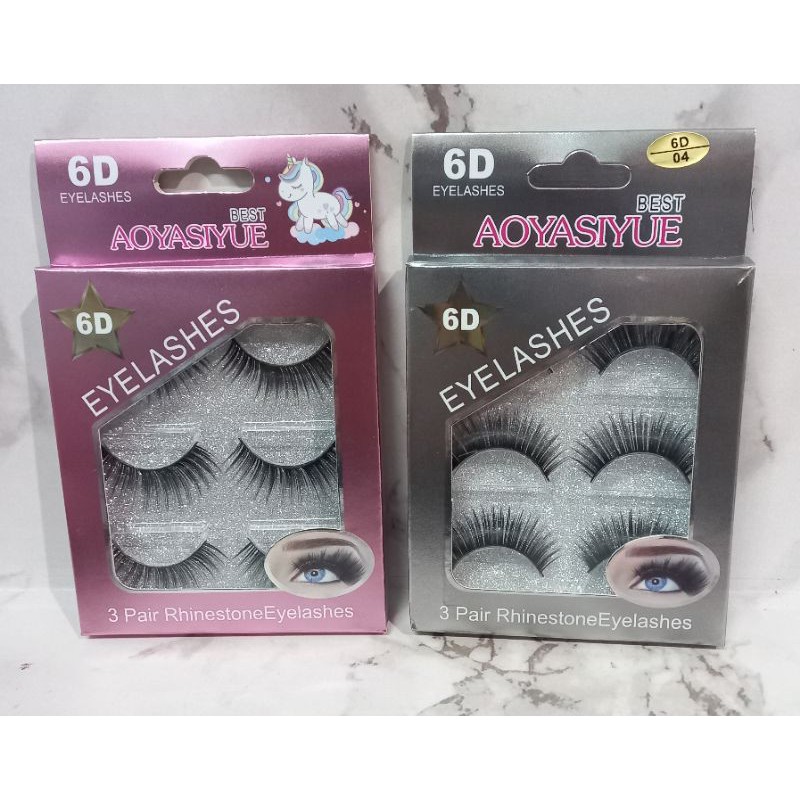 BULU MATA AOYASIYUE 6D/8D EYELASHES NO.COS-001 A06