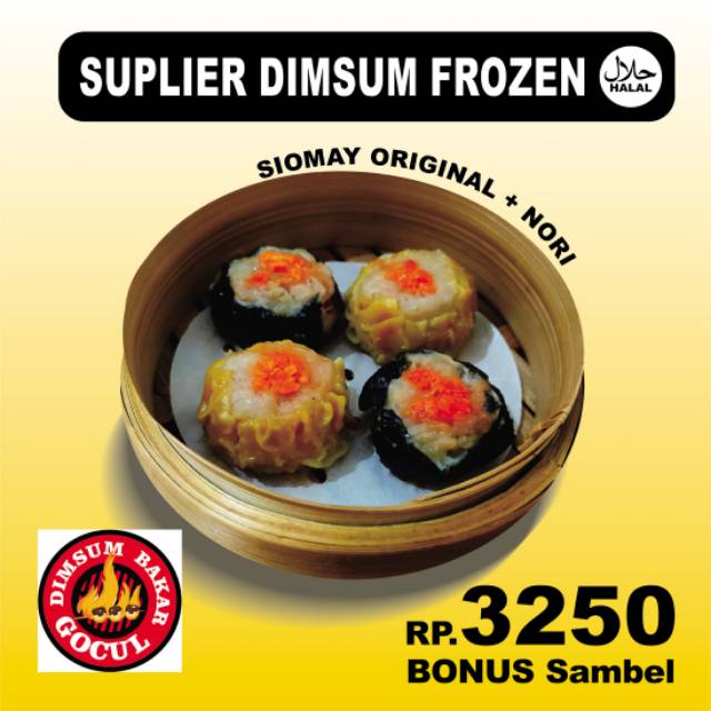 DIMSUM SIOMAY ORIGINAL + NORI FROZEN FOOD