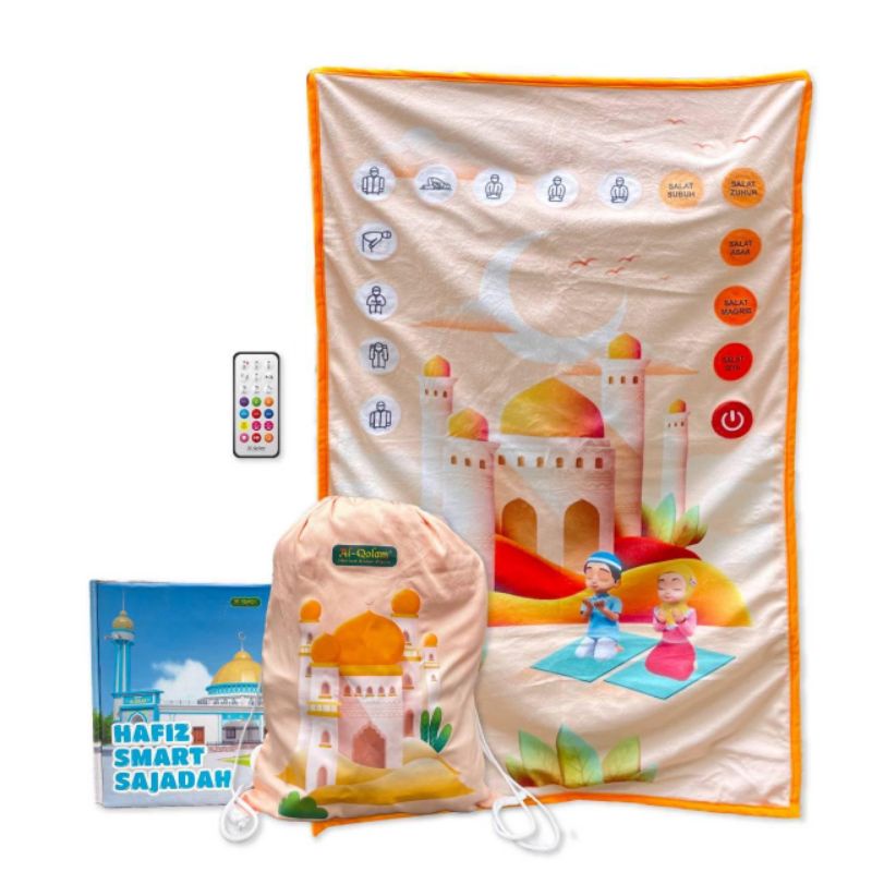 Al Qolam Bandung - Smart Sajadah Exclusive Orange