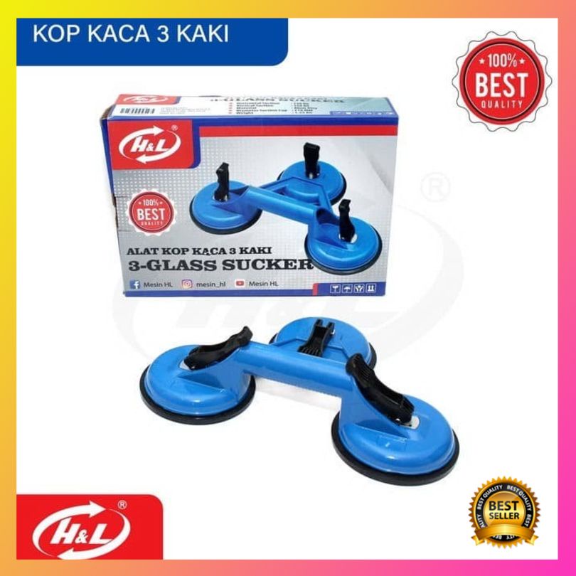 

Diskon HL Alat Kop Kaca 3 Kaki 3-Glass Sucker