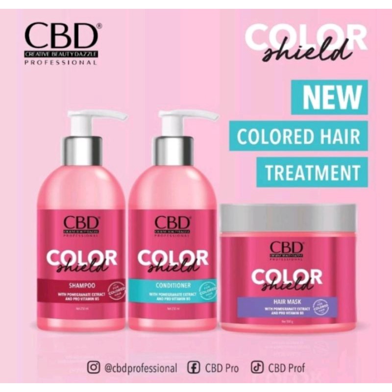 CBD Color Shield Shampoo - Untuk Rambut Berwarna 250ml