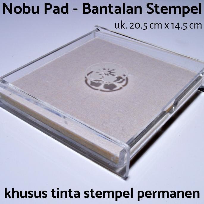 

Bantalan Stempel Besar Nobu - 20.5cm x 14.5 cm Shield MCBV44 Murah