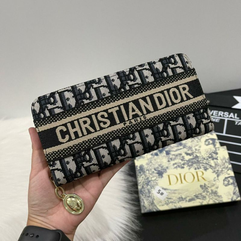 [RESTOCK]  DOMPET DIRR KANVAS 2WARNA FREE BOX DIRR