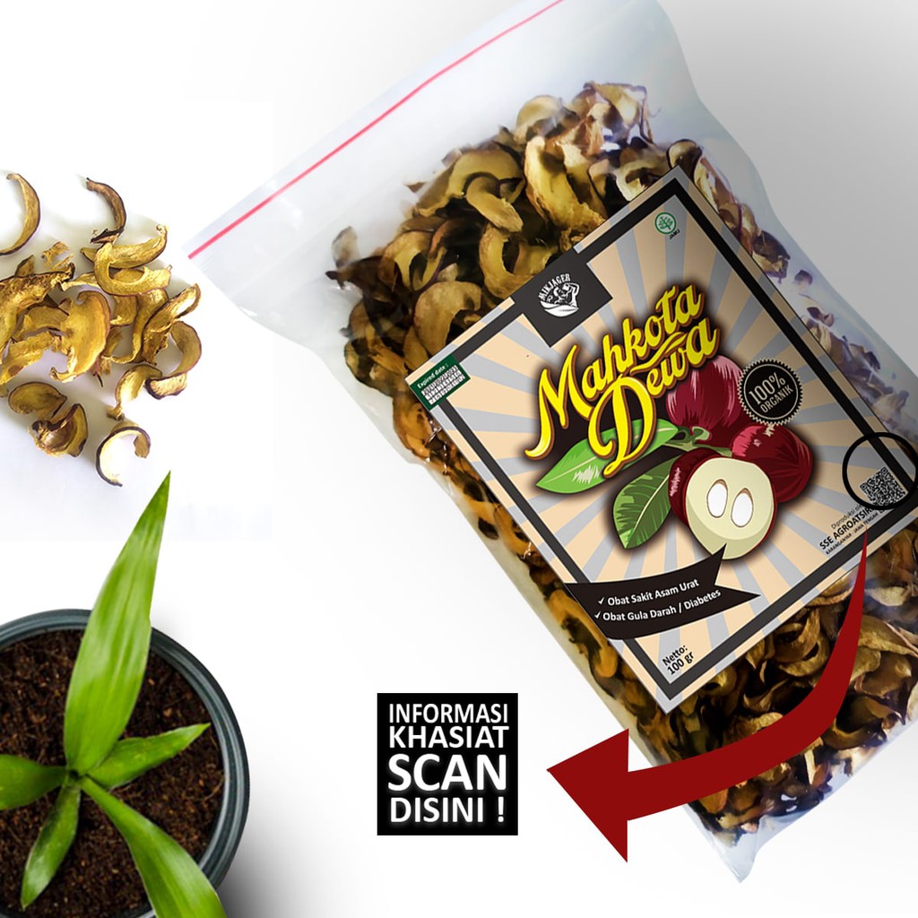 

MAHKOTA DEWA KERING SUPER HERBAL 100 Gram