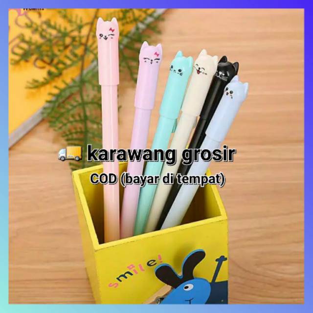 

Pulpen kucing Pulpen gel karakter kucing Pulpen Pulpen gel kucing pulpen gel lucu pulpen gel pulpen