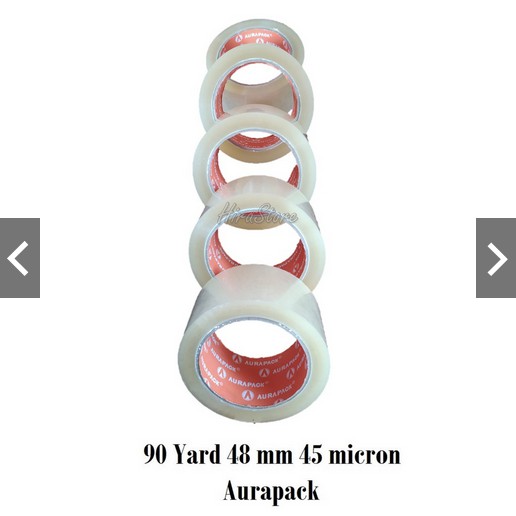 

Lakban Bening / Coklat Tebal 2 Inch / Solatip Lakban