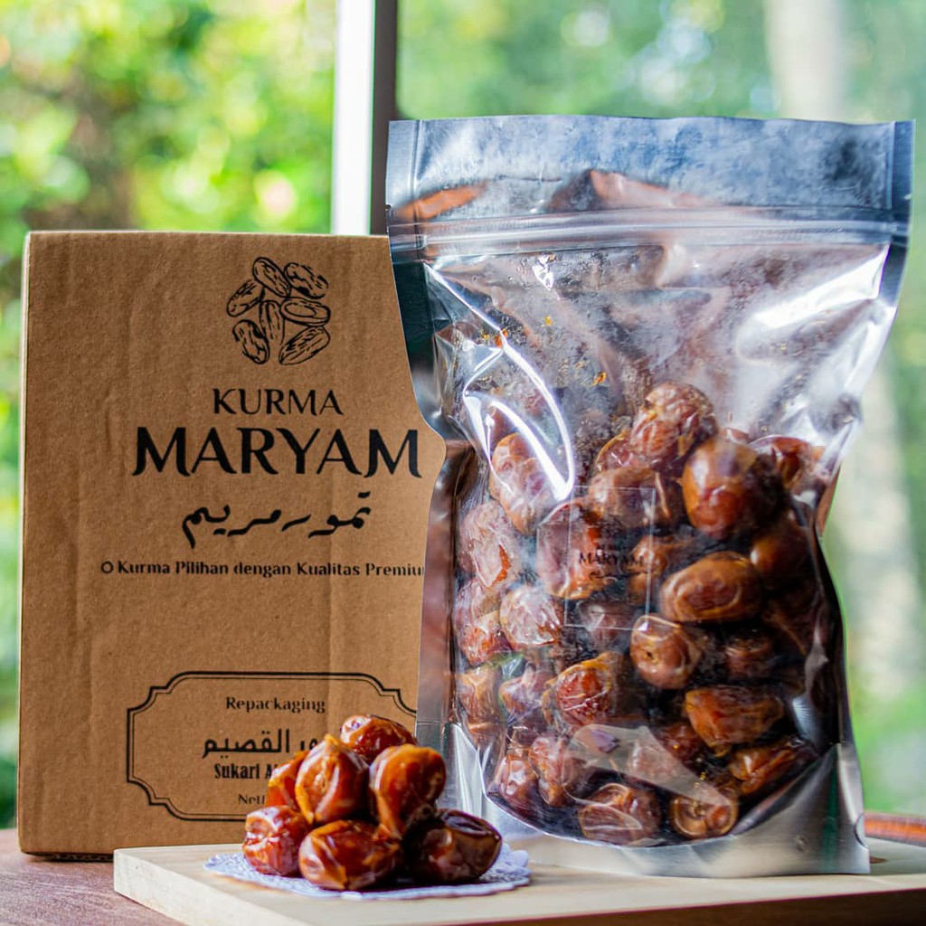 Kurma Maryam/Kurma Sukari Premium Pilihan
