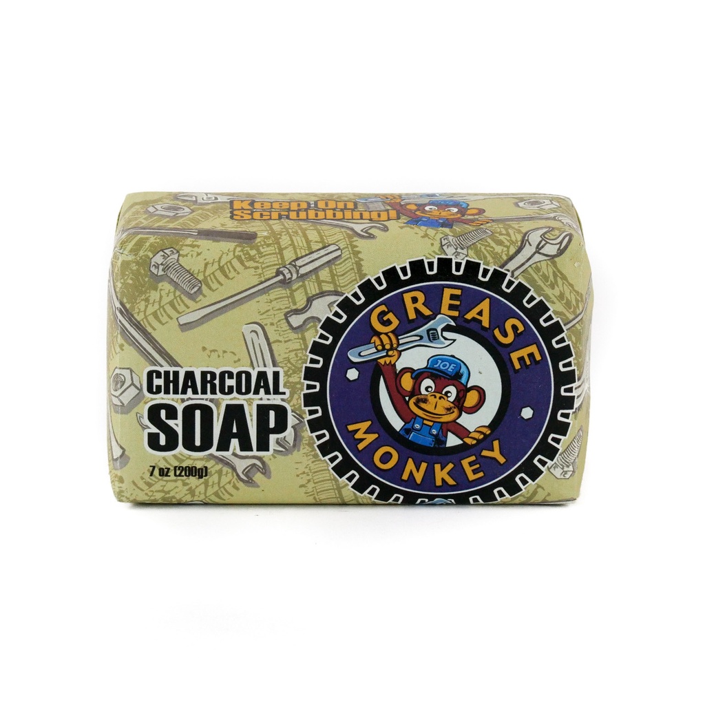 Charcoal Soap Grease Monkey Sabun Arang