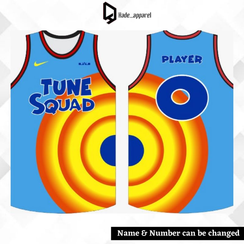 JERSEY BASKET TUNE SQUAD BIRU