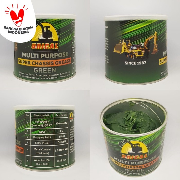 UNICAL SUPER CHASSIS GREASE (Hijau) - MINYAK GEMUK