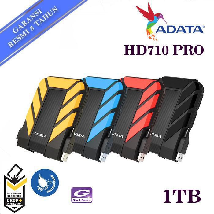 Adata HD710 Pro 1TB HD HDD Hardisk Eksternal External Antishock Waterproof