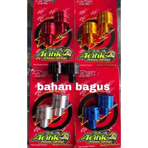 Tutup Baut Spion Tutup Baut Lubang Spion Cnc Preium BD Ready Yamaha &amp; Honda harga set kanan kiri