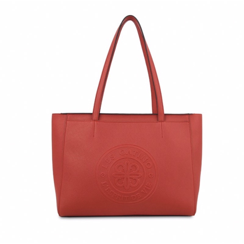 YOSHI23 ll Tas Tote Les Catino Esprit Tote Nl 2 - Ribbon Red