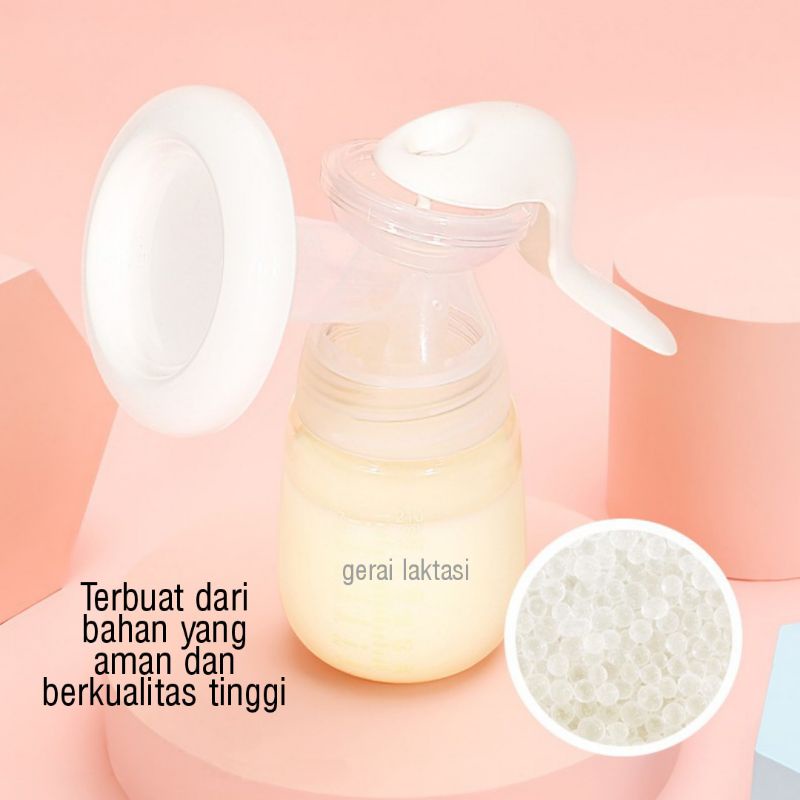 YOUHA MANUAL BREAST PUMP - Pompa ASI Manual Ergonomis Botol PPSU