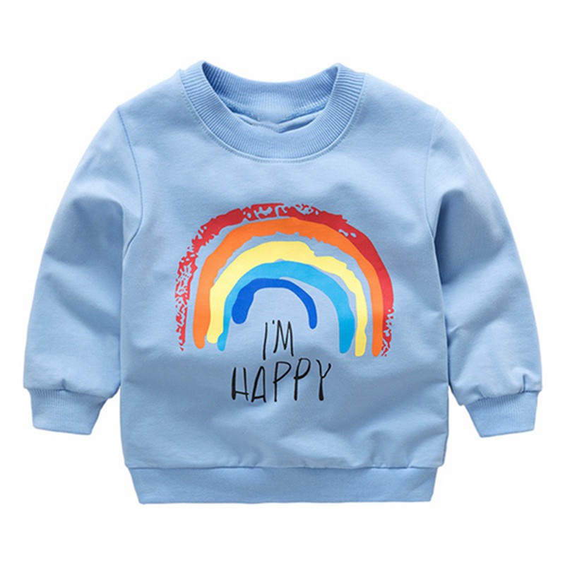 girls rainbow sweatshirt