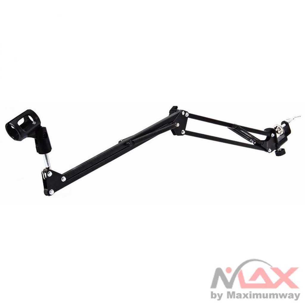 Arm Stand Suspensi Mikrofon Stand mic Jepit Meja Stand Lipat Lazypod Mikropon tripod berdiri