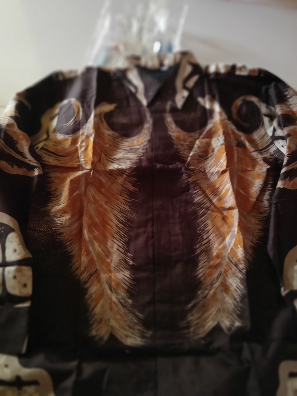 Pandji Kemeja Batik Pria Lengan Panjang Full Furing Bahan Katun Sragenan By Kanaya